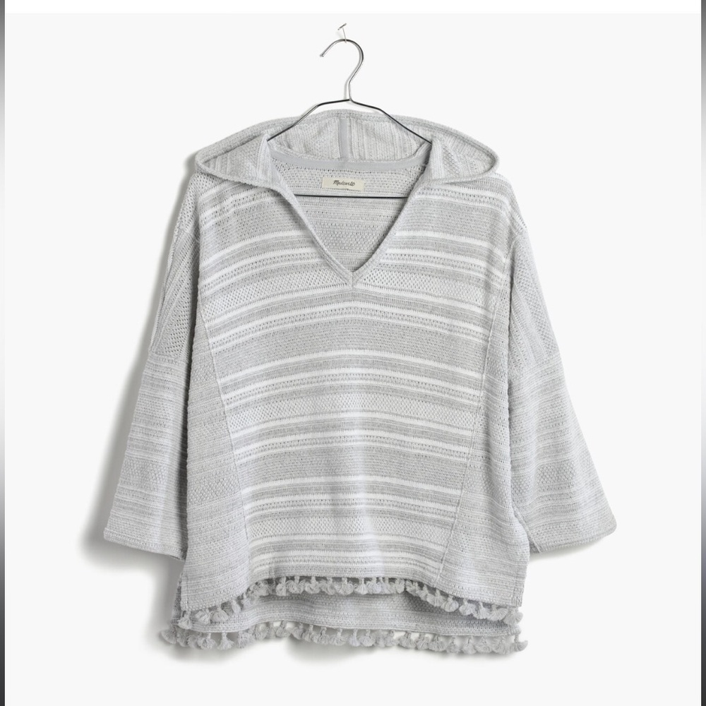 Madewell Baja Hoodie Cropped Sweater